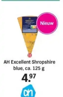 Albert Heijn AH Excellent Shropshire blue aanbieding