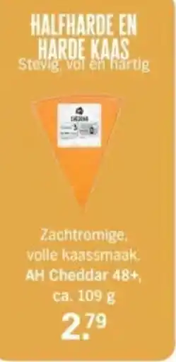 Albert Heijn AH Cheddar 48+ aanbieding