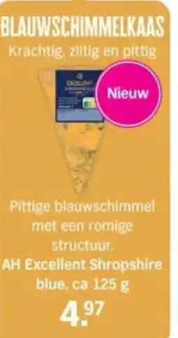 Albert Heijn AH Excellent Shropshire blue aanbieding