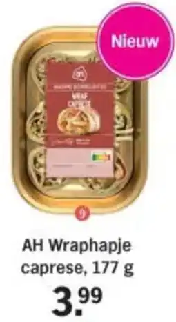 Albert Heijn AH Wraphapje caprese aanbieding