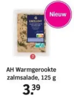 Albert Heijn AH Warmgerookte zalmsalade aanbieding