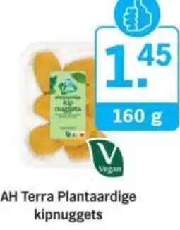 Albert Heijn AH Terra Plantaardige kipnuggets aanbieding