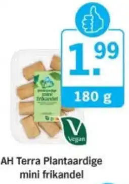 Albert Heijn AH Terra Plantaardige mini frikandel aanbieding