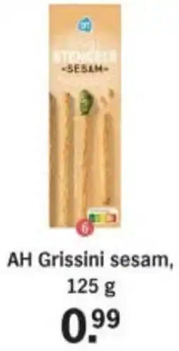 Albert Heijn AH Grissini sesam aanbieding