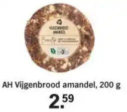 Albert Heijn AH Vijgenbrood amandel aanbieding