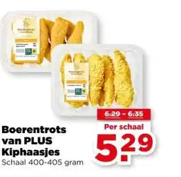 PLUS Boerentrots van PLUS Kiphassjes aanbieding