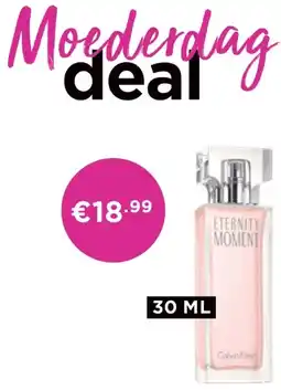 ICI Paris XL Calvin klien eternity moment aanbieding
