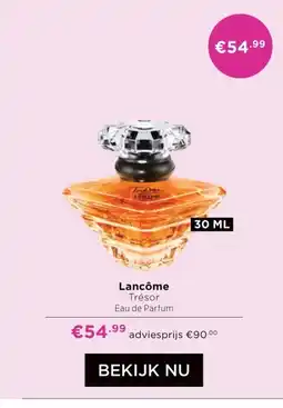 ICI Paris XL Lancôme Trésor aanbieding