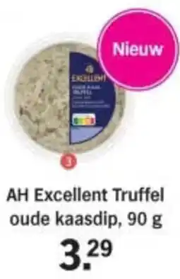Albert Heijn AH Excellent Truffel oude kaasdip aanbieding