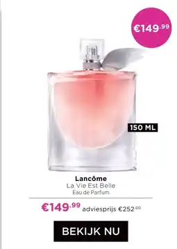 ICI Paris XL Lancôme La Vie Est Belle aanbieding