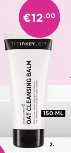ICI Paris XL The inkey list oat cleansing balm aanbieding