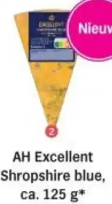 Albert Heijn AH Excellent Shropshire blue aanbieding