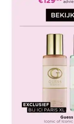 ICI Paris XL Guess iconic aanbieding
