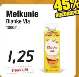 Budget Food Melkunie Blanke Vla aanbieding