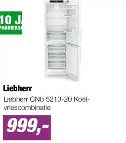 EP Liebherr CNb 5213-20 Koel-vriescombinatie aanbieding