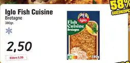 Budget Food Iglo Fish Cuisine aanbieding