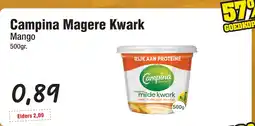 Budget Food Campina Magere Kwark aanbieding