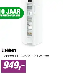 EP Liebherr FNd 4635 - 20 Vriezer aanbieding