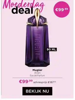 ICI Paris XL Mugler Alien aanbieding