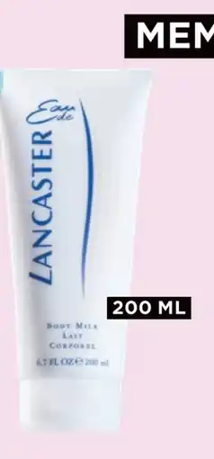 ICI Paris XL Lancaster body milk aanbieding