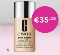 ICI Paris XL 5. Clinique Even Better aanbieding