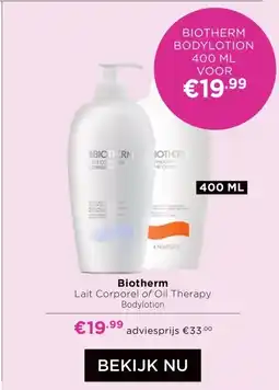 ICI Paris XL Biotherm aanbieding