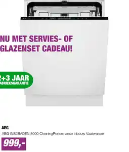 EP AEG GI82BADEN 8000 CleaningPerformance Inbouw Vaatwasser aanbieding
