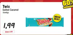 Budget Food Twix Salted Caramel aanbieding