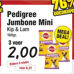 Budget Food Pedigree Jumbone Mini aanbieding
