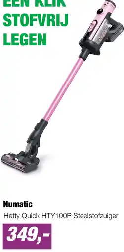 EP Hetty Quick HTY100P Steelstofzuiger aanbieding