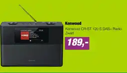 EP Kenwood CR-ST 120 S DAB+ Radio Zwart aanbieding