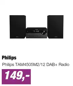 EP Philips TAM4505M2/12 DAB+ Radio aanbieding