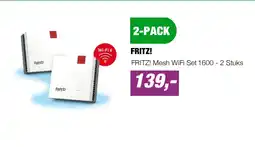 EP FRITZ! Mesh WiFi Set 1600 - 2 Stuks aanbieding