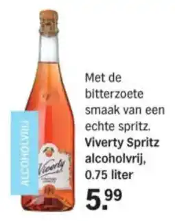 Albert Heijn Viverty Spritz alcoholvrij aanbieding