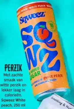 Albert Heijn Sqweez White peach aanbieding