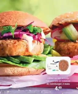 Albert Heijn AH Zalmburger aanbieding