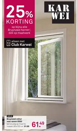 Karwei Bruynzeel rolhor voor ramen S500 aanbieding
