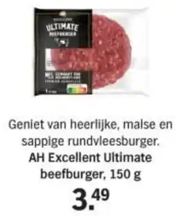Albert Heijn AH Excellent Ultimate beefburger aanbieding