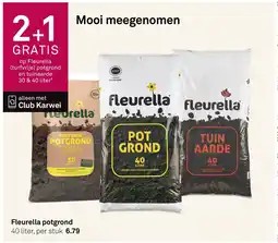 Karwei Fleurella potgrond aanbieding