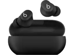 MediaMarkt Apple Beats Solo Buds Matzwart Oordopjes Zwart aanbieding