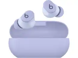 MediaMarkt Apple Beats Solo Buds Koel Paars Oordopjes Paars aanbieding