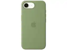 MediaMarkt Apple Silicone Magsafe Cover Voor Apple Iphone 17e Light Moss aanbieding
