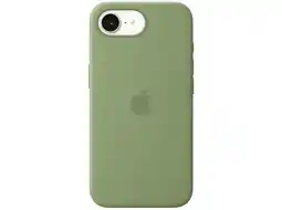 MediaMarkt Apple Silicone Magsafe Cover Voor Apple Iphone 17e Light Moss aanbieding