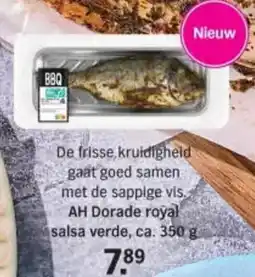 Albert Heijn AH Dorade royal salsa verde aanbieding