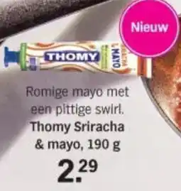 Albert Heijn Thomy Sriracha & mayo aanbieding