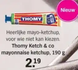 Albert Heijn Thomy Ketch & co mayonnaise ketchup aanbieding
