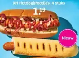 Albert Heijn AH Hotdogbroodjes aanbieding