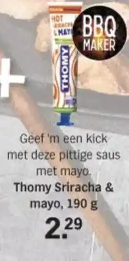 Albert Heijn Thomy Sriracha & mayo aanbieding