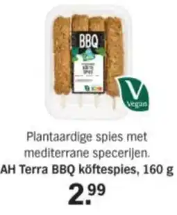 Albert Heijn AH Terra BBQ köftespies aanbieding