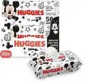 Bol.com Huggies – Billendoekjes All Over Clean – 20x56 stuks – Voor Billen, Handjes & Gezicht aanbieding